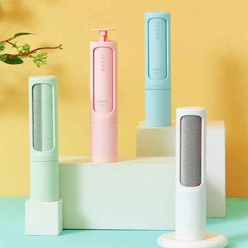 Reusable pet hair remover rollers in multiple colors