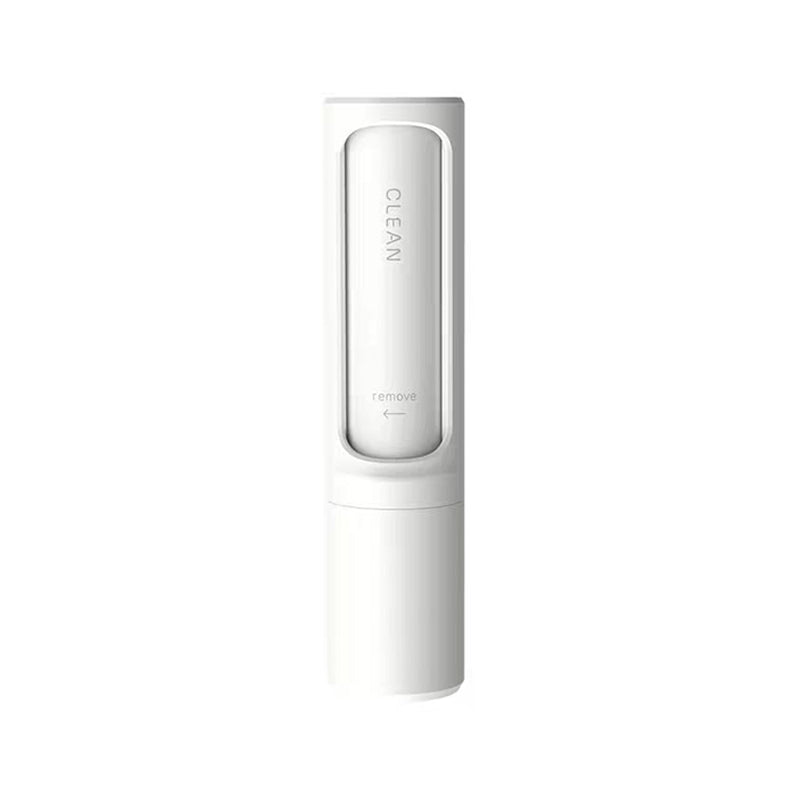 White reusable pet hair remover roller